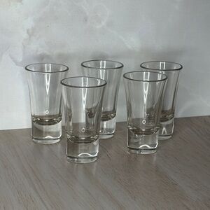 Clear Glass Shot Glass Set
